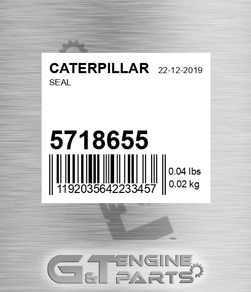 571-8655 Seal for CATERPILLAR