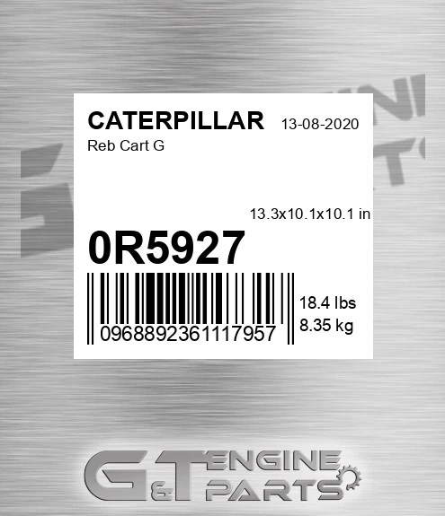 0R5927 Reb Cart G for CATERPILLAR