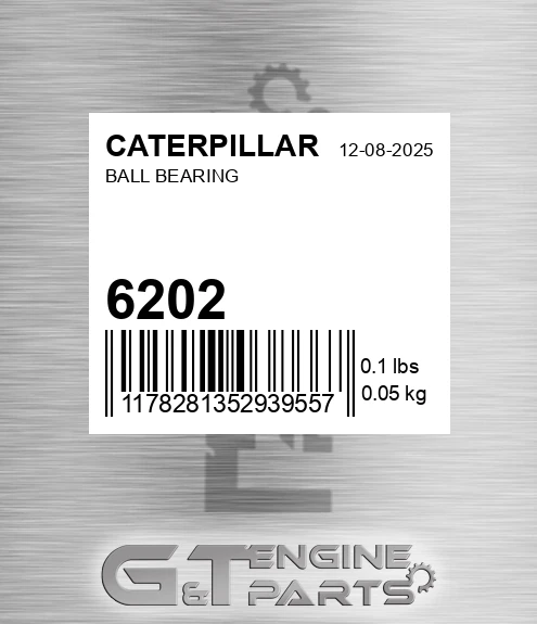 6202 Ball Bearing for CATERPILLAR