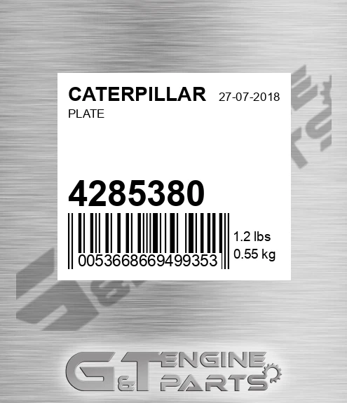 4285380 Plate