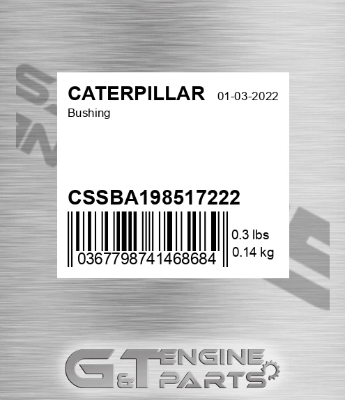CSSBA198517222 CATERPILLAR Bushing