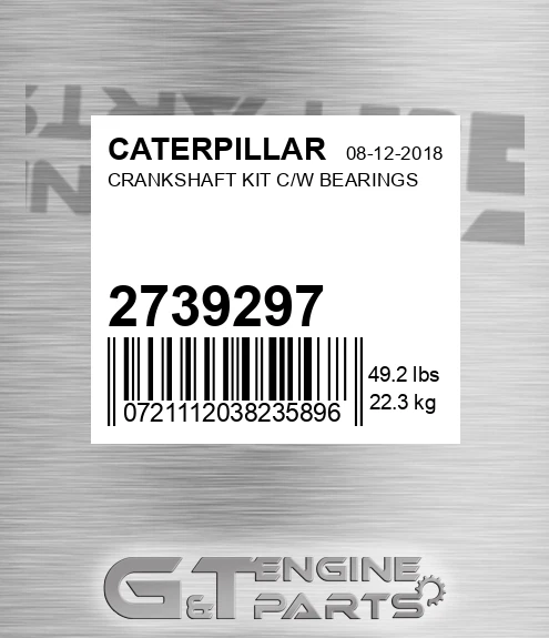 273-9297 Crankshaft Kit C/w Bearings for CATERPILLAR