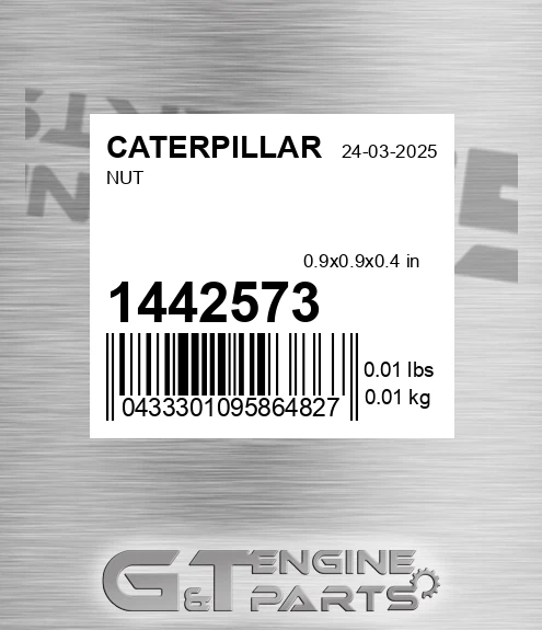 144-2573 Nut for CATERPILLAR