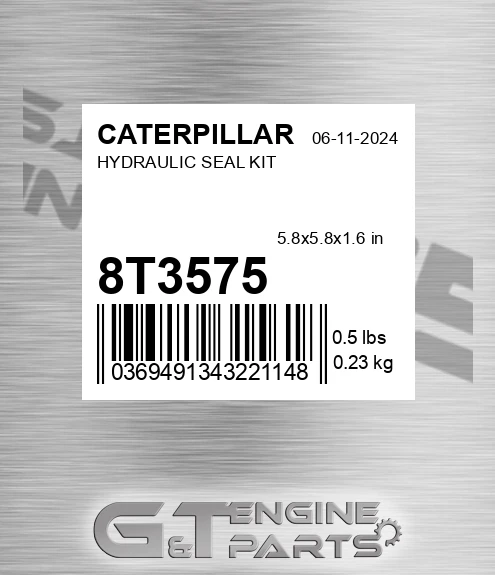 8T-3575 Hydraulic Seal Kit for CATERPILLAR