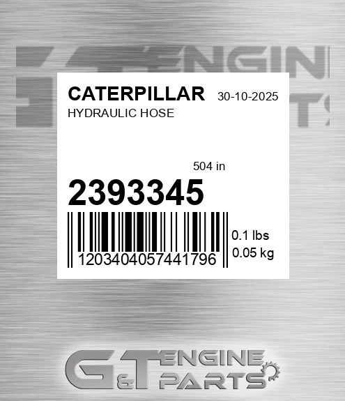 239-3345 Hydraulic Hose for CATERPILLAR
