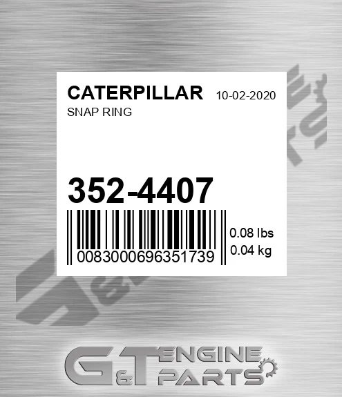352-4407 Snap Ring