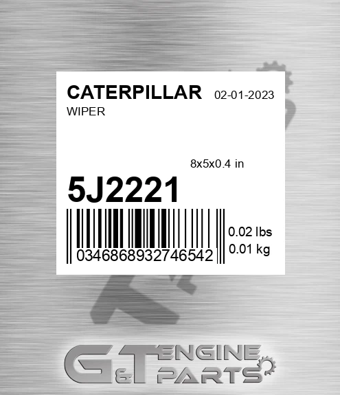 5J2221 Wiper for CATERPILLAR