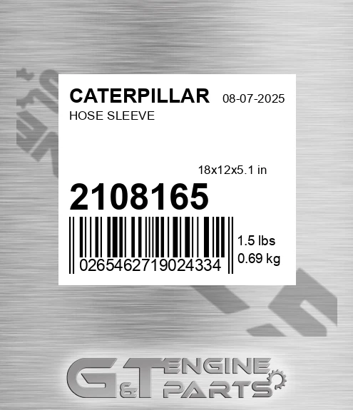 210-8165 Hose Sleeve