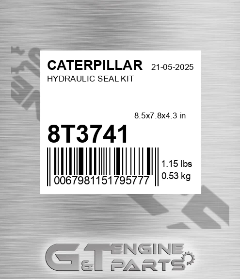 8T-3741 Hydraulic Seal Kit for CATERPILLAR