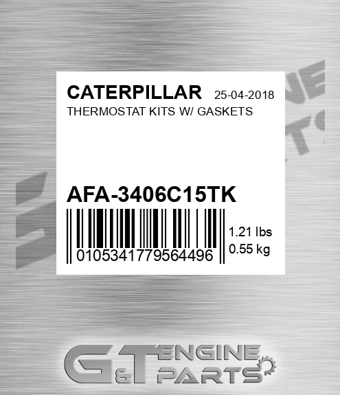 AFA-3406C15TK Thermostat Kits W/ Gaskets