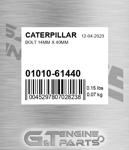0101061440 Bolt 14mm X 40mm