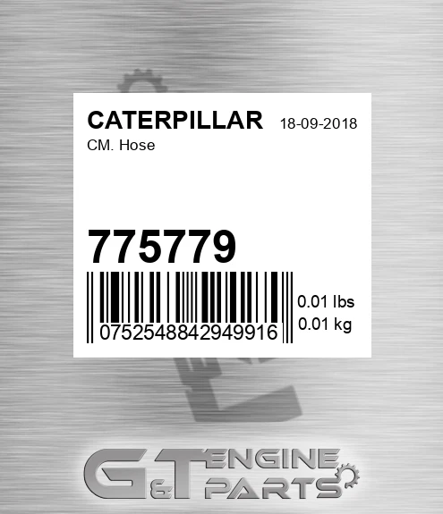775779 Cm. Hose