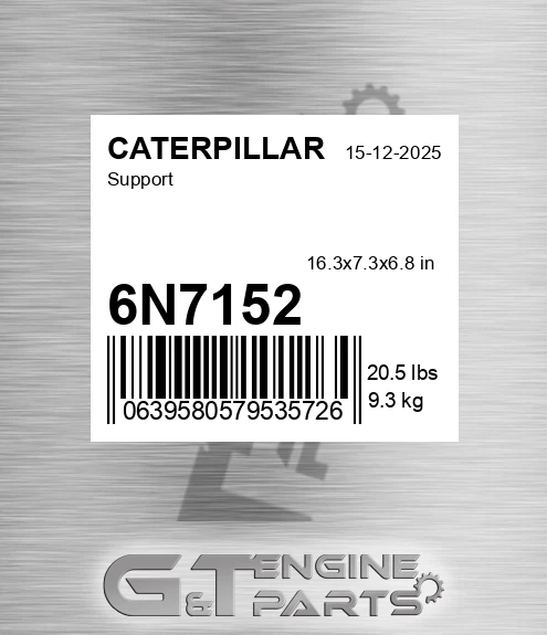 6N7152 Support for CATERPILLAR