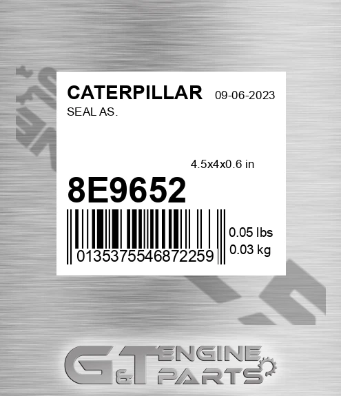 8E9652 Seal As.