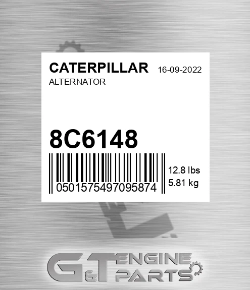 8C-6148 Alternator