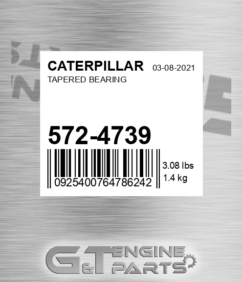 572-4739 Tapered Bearing