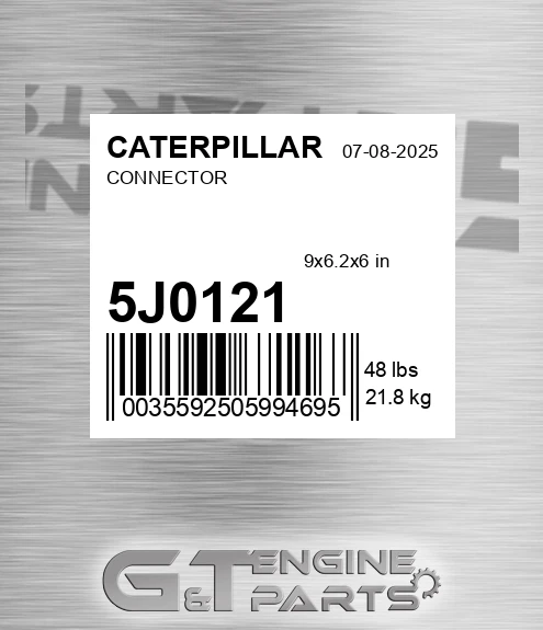 5J0121 Connector for CATERPILLAR