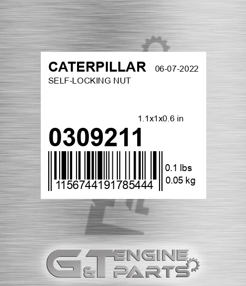 030-9211 Self-locking Nut
