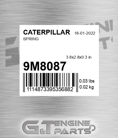 9M8087 Spring