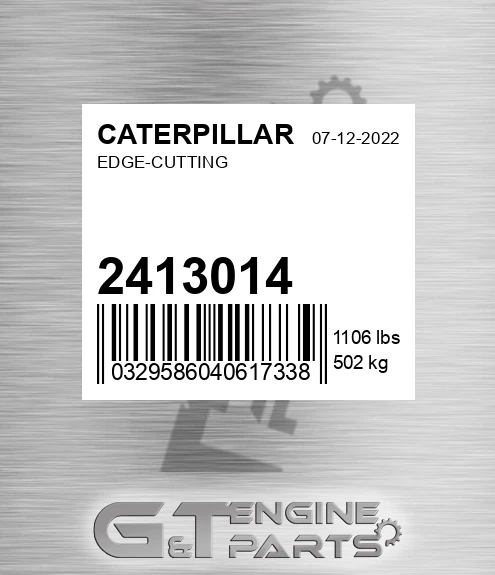 2413014 Edge-cutting for CATERPILLAR