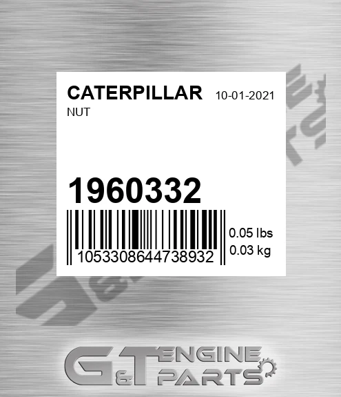 196-0332 Nut