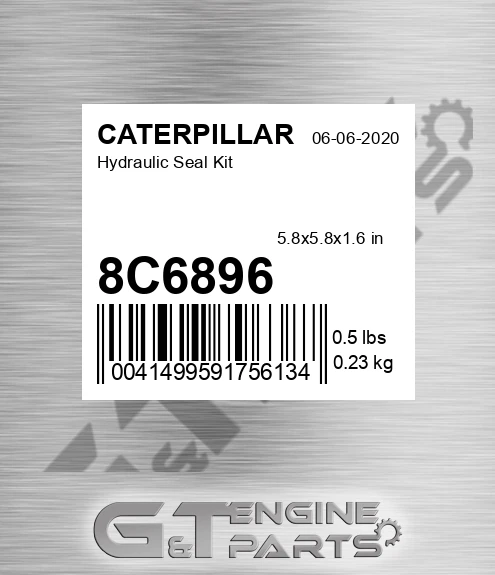 8C6896 CATERPILLAR Hydraulic Seal Kit