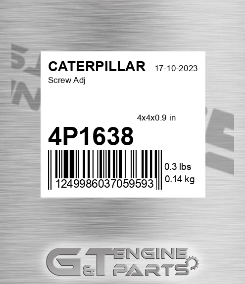 4P1638 CATERPILLAR Screw Adj