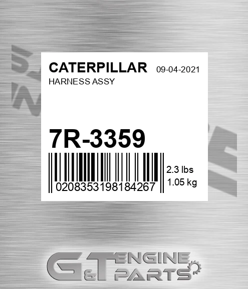 7R-3359 Harness Assy