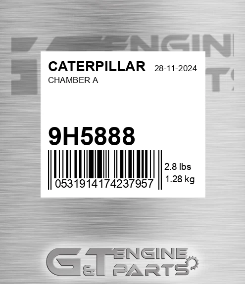9H5888 Chamber A for CATERPILLAR