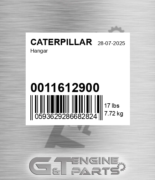 0011612900 Hangar for CATERPILLAR