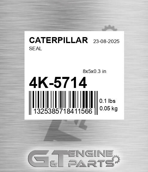 4K-5714 Seal for CATERPILLAR
