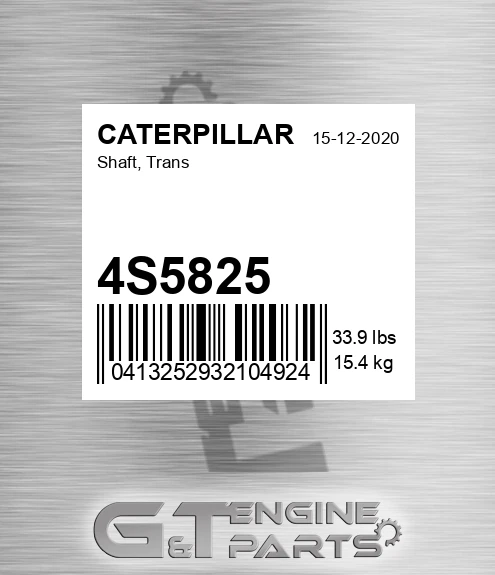 4S5825 Shaft, Trans for CATERPILLAR