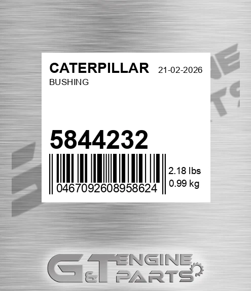 584-4232 Bushing for CATERPILLAR