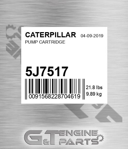 5J-7517 Pump Cartridge