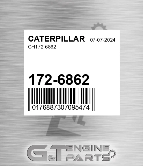 172-6862 Ch for CATERPILLAR