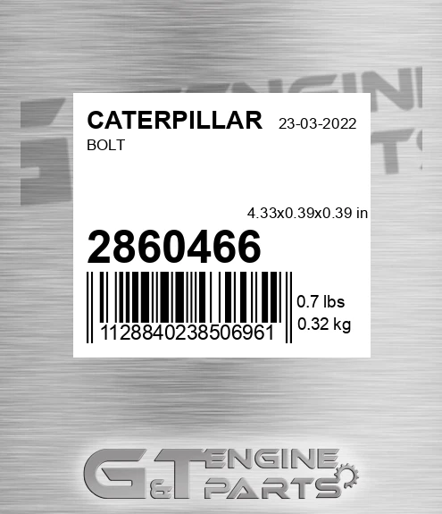 2860466 Bolt
