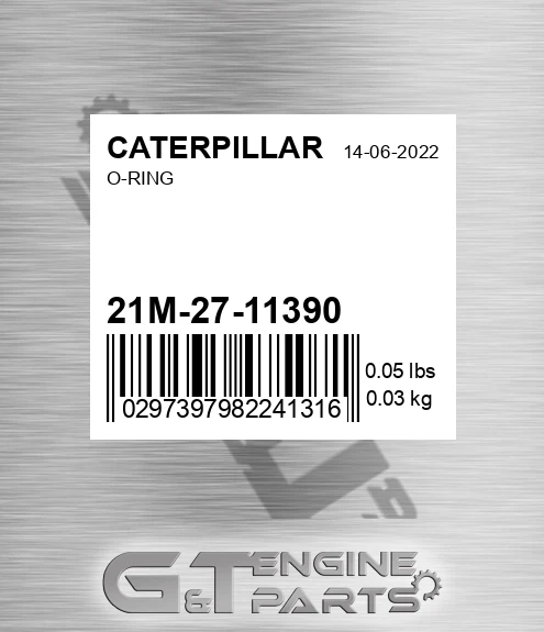 21M-27-11390 O-ring