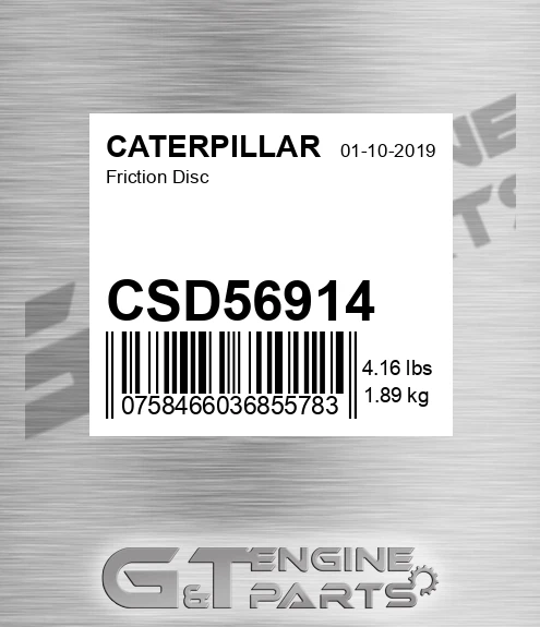 CSD56914 Friction Disc