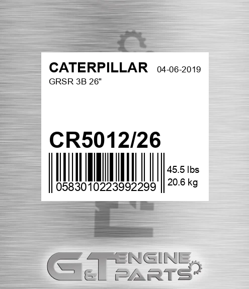 CR5012/26 Grsr 3b 26" for CATERPILLAR