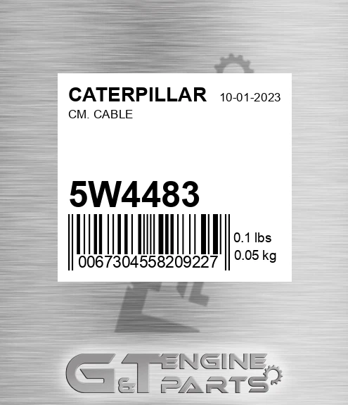 5W-4483 Cm. Cable for CATERPILLAR