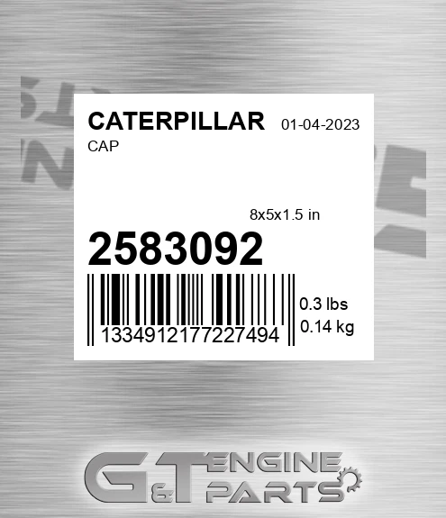 2583092 Cap for CATERPILLAR