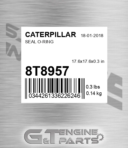 8T-8957 Seal O-ring for CATERPILLAR