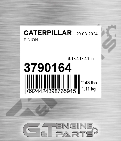 379-0164 Pinion for CATERPILLAR