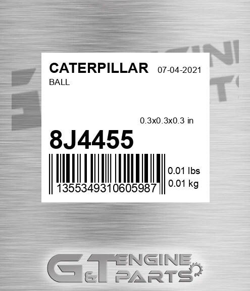 8J4455 CATERPILLAR Ball