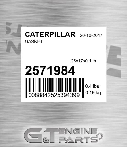 2571984 Gasket
