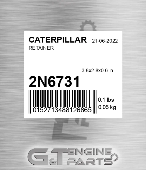 2N6731 Retainer