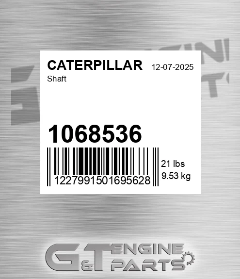 1068536 Shaft for CATERPILLAR