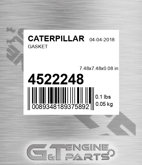 4522248 Gasket