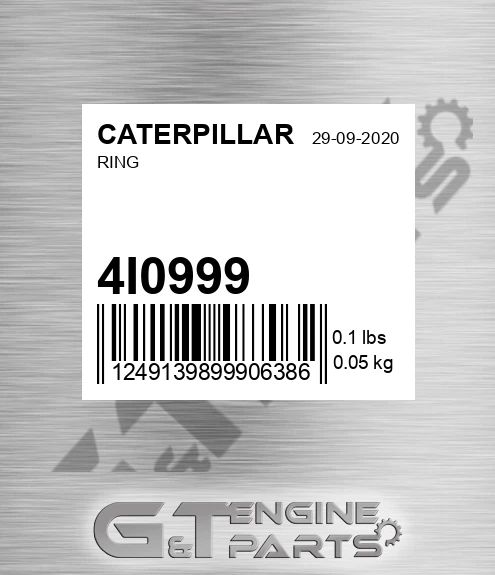 4I-0999 Ring for CATERPILLAR