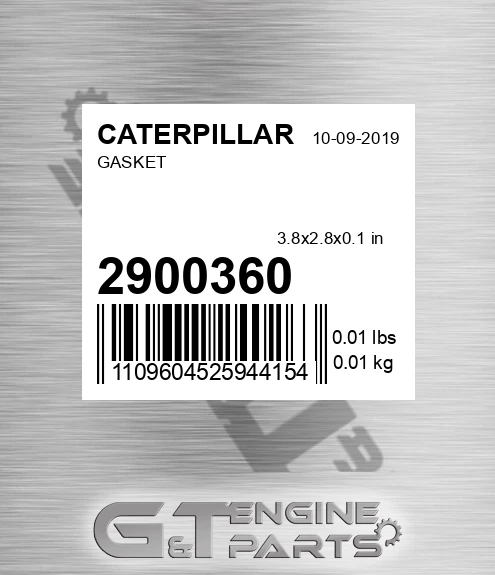 2900360 Gasket